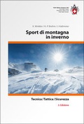 Cover: Sport die montagna in inverno - Weber Verlag AG - SAC-Verlag