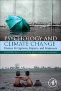 Cover: Psychology and Climate Change - Academic Press