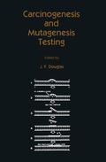 Cover: Carcinogenesis and Mutagenesis Testing - Humana Press Inc.