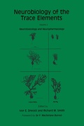 Cover: Neurobiology of the Trace Elements - Humana