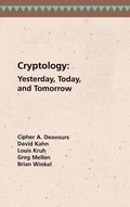 Cover: Cryptology Yesterday, Today and Tomorrow - Artech House Publishers