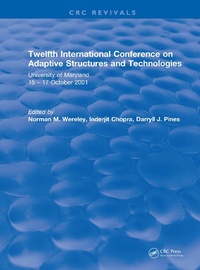 Enlarge image Cover: Twelfth International Conference on Adaptive Structures and Technologies - CRC Press