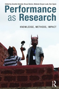Enlarge image Cover: Performance as Research - Routledge