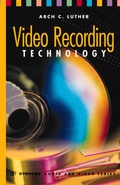 Cover: Video Recording Technology - Artech House Publishers
