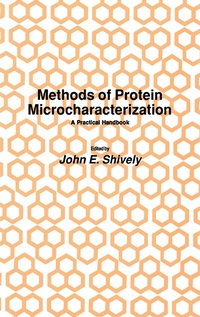 Enlarge image Cover: Methods of Protein Microcharacterization - Humana