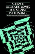 Cover: Surface Acoustic Waves for Signal Processing - Artech House Publishers