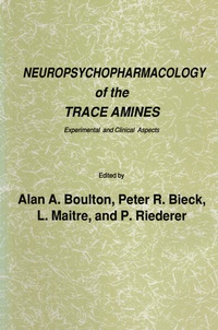 Abbildung von: Neuropsychopharmacology of the Trace Amines - Humana