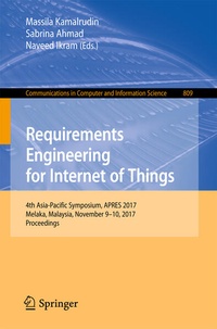 Enlarge image Cover: Requirements Engineering for Internet of Things - Springer