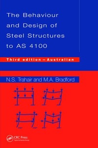 Enlarge image Cover: Behaviour and Design of Steel Structures to AS4100 - CRC Press