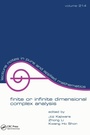 Cover: Finite or Infinite Dimensional Complex Analysis - CRC Press
