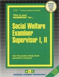 Abbildung von: Social Welfare Examiner Supervisor I, II - Passbooks
