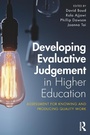 Cover: Developing Evaluative Judgement in Higher Education - Routledge
