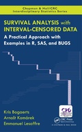 Cover: Survival Analysis with Interval-Censored Data - Chapman & Hall/CRC