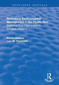 Enlarge image Cover: Rethinking Environmental Management in the Pacific Rim - Routledge