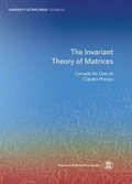Cover: The Invariant Theory of Matrices - American Mathematical Society