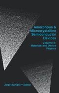 Cover: Amorphous and Microcrystalline Semiconductor Devices: Materials and Device Physics v. 2 - Artech House Publishers