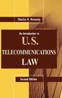 Cover: An Introduction to U.S.Telecommunications Law - Artech House Publishers