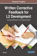 Cover: Written Corrective Feedback for L2 Development - IGI Global