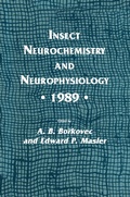 Cover: Insect Neurochemistry and Neurophysiology &middot; 1989 &middot; - Humana Press Inc.