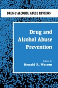 Cover: Drug and Alcohol Abuse Prevention - Humana Press Inc.
