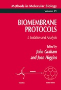 Cover: Biomembrane Protocols - Humana Press Inc.