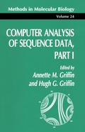 Cover: Computer Analysis of Sequence Data, Part I - Humana Press Inc.