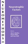 Cover: Neurotrophic Factors - Humana Press Inc.