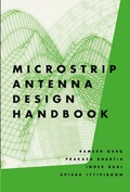 Cover: Microstrip Antenna Design Handbook - Artech House Publishers