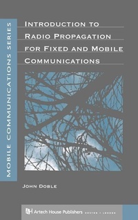 Enlarge image Cover: Introduction to Radio Propagation for Fixed and Mobile Communications - Artech House Publishers