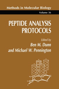 Enlarge image Cover: Peptide Analysis Protocols - Humana