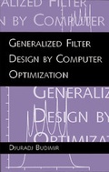 Cover: Generalized Filter Design by Computer Optimization - Artech House Publishers
