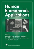 Cover: Human Biomaterials Applications - Humana Press Inc.