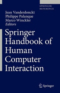 Abbildung von: Handbook of Human Computer Interaction - Springer