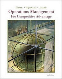 Enlarge image Cover: Operations Management for Competitive Advantage - Irwin Professional Publishing