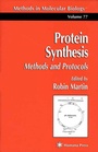 Cover: Protein Synthesis - Humana Press Inc.