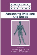 Cover: Alternative Medicine and Ethics - Humana