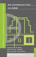 Cover: An Introduction to GSM - Artech House Publishers
