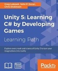 Cover: Unity 5: Learning C# by Developing Games - Packt Publishing