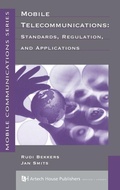 Cover: Mobile Telecommunications - Artech House Publishers