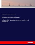 Cover: Saducismus Triumphatus - Hansebooks