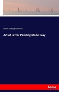 Cover: Art of Letter Painting Made Easy - Hansebooks