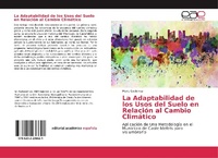 Abbildung von: La Adaptabilidad de los Usos del Suelo en Relación al Cambio Climático - Editorial Académica Española