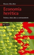 Cover: Econom&iacute;a her&eacute;tica : treinta y cinco a&ntilde;os a contracorriente - Icaria Editorial