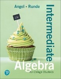 Enlarge image Cover: Intermediate Algebra For College Students - Pearson