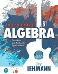 Cover: Intermediate Algebra - Pearson