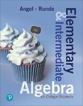 Cover: Elementary and Intermediate Algebra for College Students + MyLab Math - Pearson