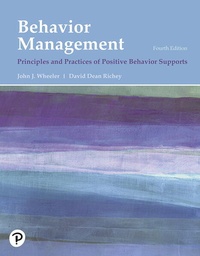 Enlarge image Cover: Behavior Management: Principles and Practices of Positive Behavior Supports - Pearson