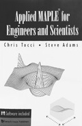 Cover: Applied Maple for Engineers and Scientists - Artech House Publishers