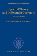 Cover: Spectral Theory and Differential Operators - Oxford University Press
