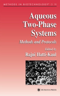 Enlarge image Cover: Aqueous Two-Phase Systems - Humana Press Inc.